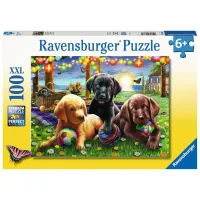 Ravensburger puzzel 100 XXL stukjes 6+ Honden picknick